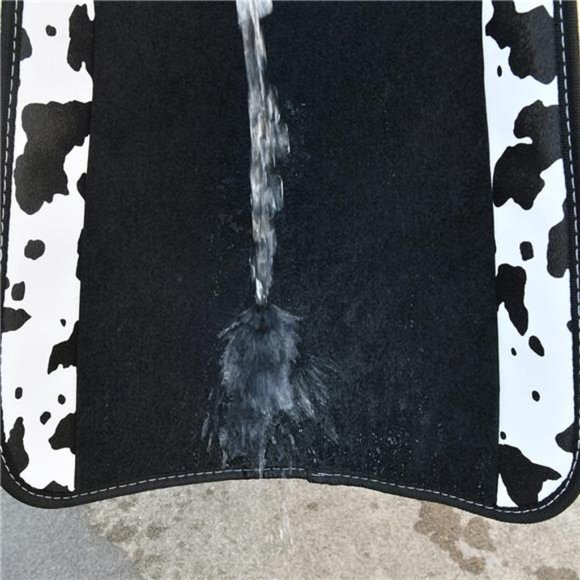 Waterproof Universal Fit Car Floor Mats, Cow Print Car Mats Fit for SUV,Vans - Picture 5 of 6